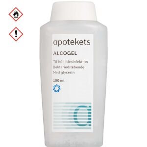 Apotekets Alcogel 100 ml (Udløb: 02/2023)